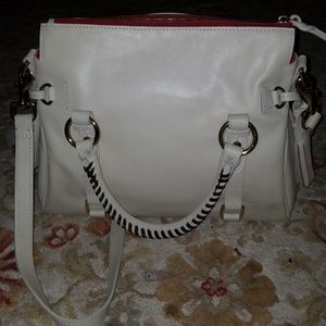 Dooney & Bourke Small Florentine Satchel BONE